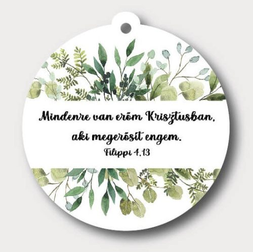 Mindenre van erőm Krisztusban, Igés illatosító, ZÖLDALMA illat