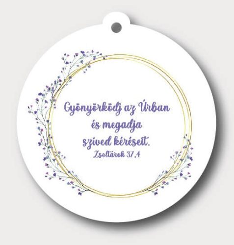 Gyönyörködj az Úrban, Igés illatosító, VANÍLIA illat